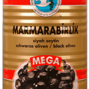 Aceitunas Negras de Marmara Birlik tamaño Mega - 800gr.