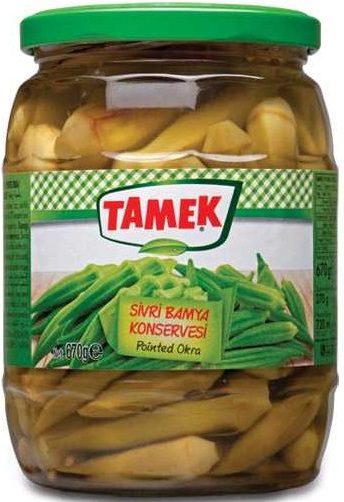 Ocras en Frasco de Vidrio (Tamek) - 670gr.
