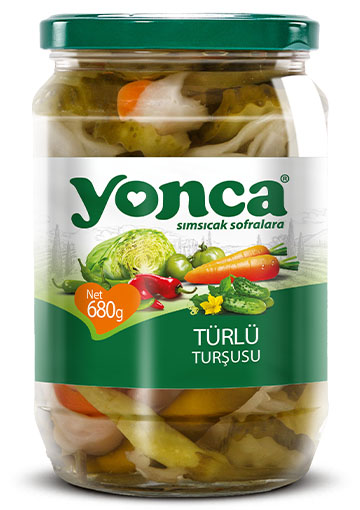 Verduras Mixtas Encurtidas - 680gr.