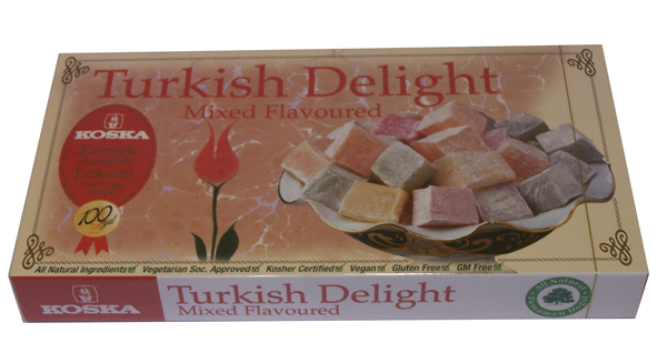 Delicias Turcas con Aroma de Frutas - 500gr. - Imagen 2