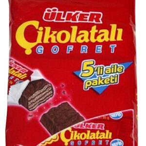 Ülker Barquillos bañados en Chocolate - Paquete de 5 - 35gr.