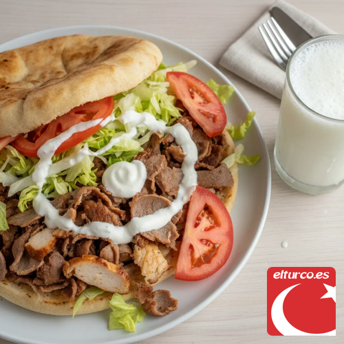 ¿Qué bebida acompaña al döner en Turquía?